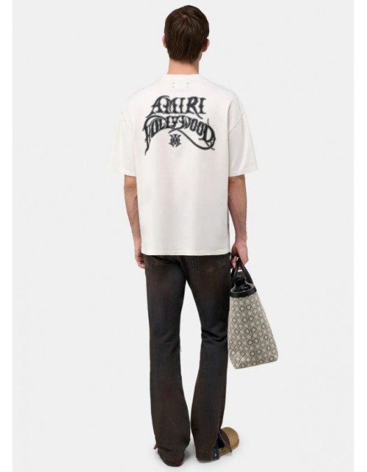Tricou AMIRI, HOLLYWOOD LIGHTWEIGHT JERSEY SKATE TEE - AMTOJR1189127