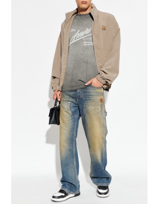 Tricou AMIRI, Amiri GREY Printed T-shirt - AMTOJR1194001