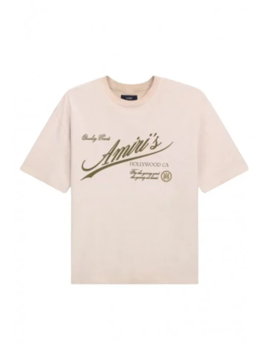 Tricou AMIRI, AMIRI QUALITY GOODS OVERSIZED TEE - AMTOJR1194271