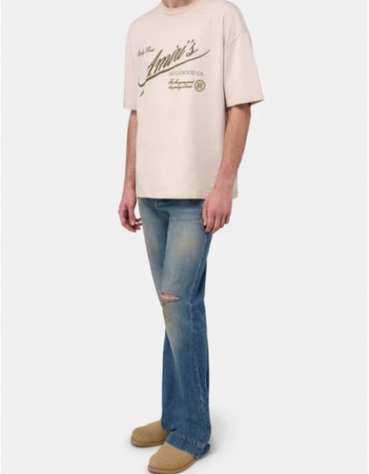 Tricou AMIRI, AMIRI QUALITY GOODS OVERSIZED TEE - AMTOJR1194271