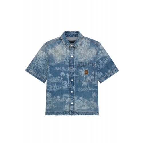 Camasa AMIRI,CHATEAU PALMS DENIM SHIRT