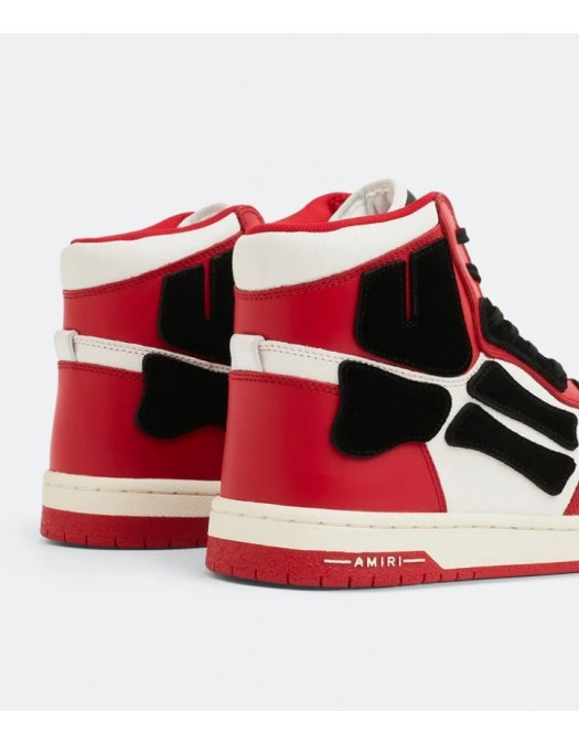 Sneakerks Amiri, Skel hi-top sneakers red - AW22MFS002610