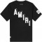 TRICOU AMIRI, FLOCKED HOCKEY SKATER, Negru