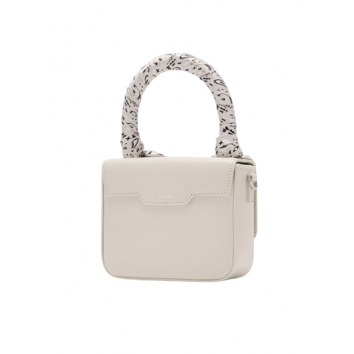 Geanta AMIRI, Mini, Logo Emblem, White Alabaster Geanta AMIRI, Mini, Logo Emblem, White Alabaster