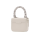 Geanta AMIRI, Mini, Logo Emblem, White Alabaster - AWBGTH1011ALABASTERUNI
