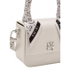 Geanta AMIRI, Mini, Logo Emblem, White Alabaster - AWBGTH1011ALABASTERUNI