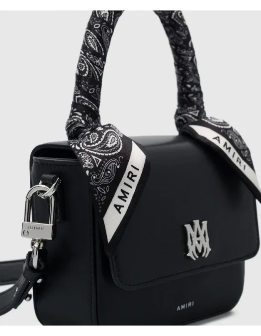 Geanta AMIRI, Mini, Logo Emblem - AWBGTH1011BLACKUNI Geanta AMIRI, Mini, Logo Emblem - AWBGTH1011BLACKUNI
