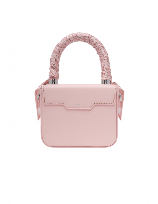 Geanta AMIRI, Mini, Logo Emblem, Pastel Pink - AWBGTH1011PINKUNI