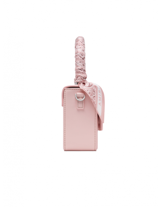 Geanta AMIRI, Mini, Logo Emblem, Pastel Pink - AWBGTH1011PINKUNI