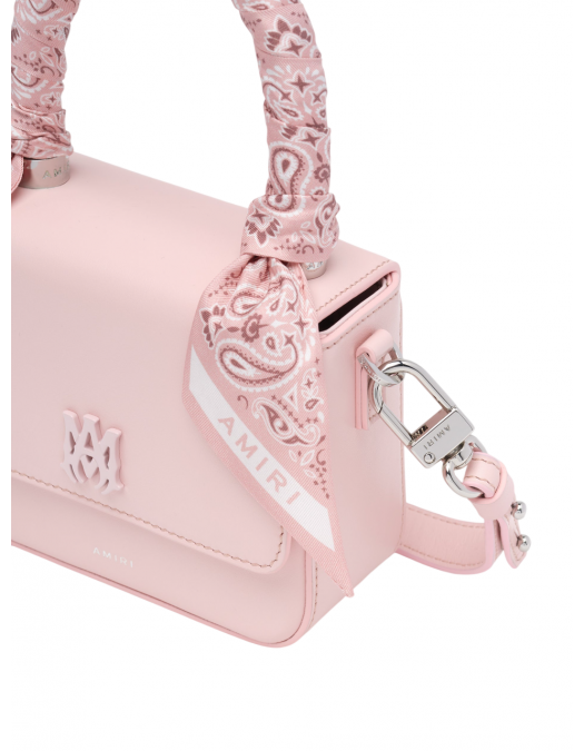 Geanta AMIRI, Mini, Logo Emblem, Pastel Pink - AWBGTH1011PINKUNI