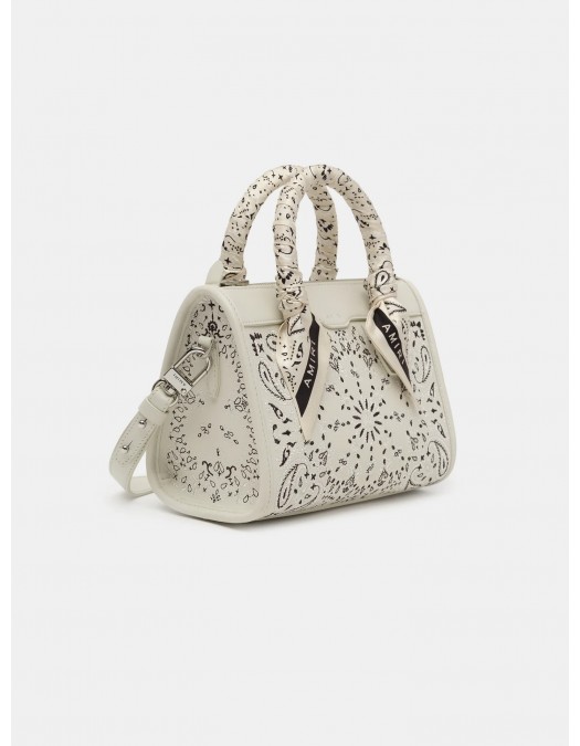 Geanta AMIRI, Crossbody, Bandana Print, White Alabaster - AWBGTH1012ALABASTERUNI