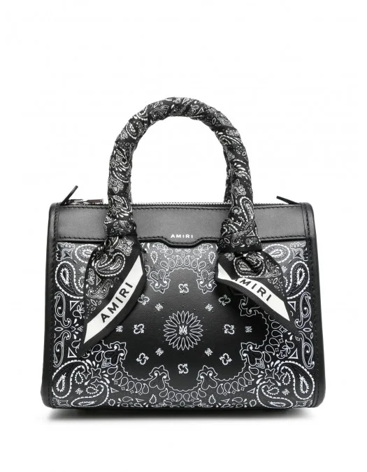 Geanta AMIRI, Crossbody, Bandana Print - AWBGTH1012BLACKUNI Geanta AMIRI, Crossbody, Bandana Print - AWBGTH1012BLACKUNI