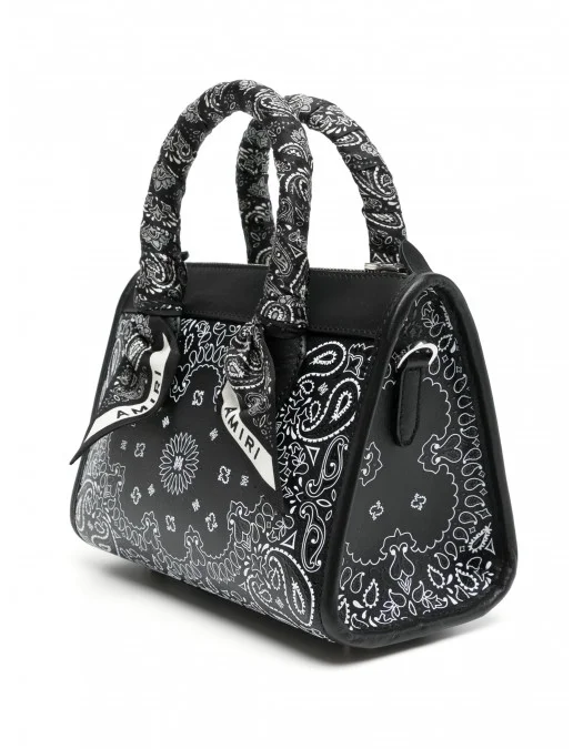 Geanta AMIRI, Crossbody, Bandana Print - AWBGTH1012BLACKUNI Geanta AMIRI, Crossbody, Bandana Print - AWBGTH1012BLACKUNI