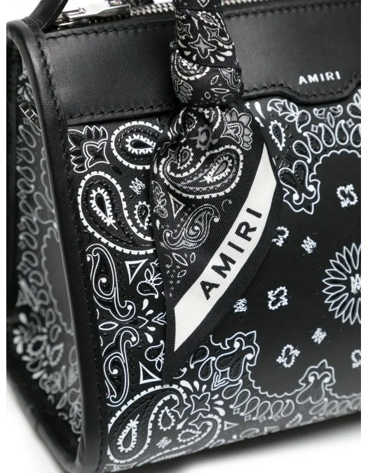 Geanta AMIRI, Crossbody, Bandana Print - AWBGTH1012BLACKUNI Geanta AMIRI, Crossbody, Bandana Print - AWBGTH1012BLACKUNI