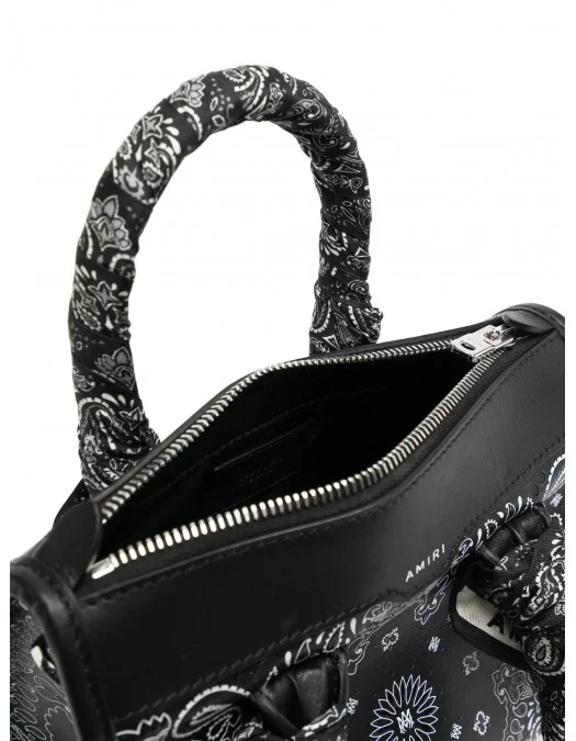 Geanta AMIRI, Crossbody, Bandana Print - AWBGTH1012BLACKUNI Geanta AMIRI, Crossbody, Bandana Print - AWBGTH1012BLACKUNI