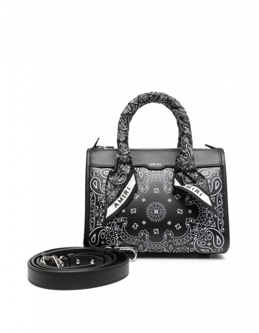 Geanta AMIRI, Crossbody, Bandana Print - AWBGTH1012BLACKUNI