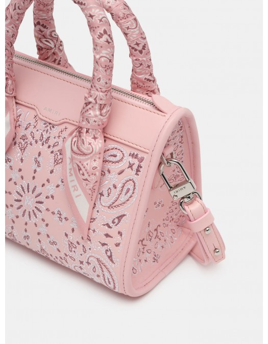 Geanta AMIRI, Bandana Print, Crossbody, Pink - AWBGTH1012PINKUNI