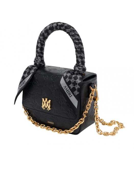 Geanta AMIRI, Micro MA Foldover Tote Bag - AWBGTH1027001