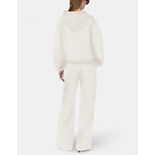 Pantaloni AMIRI, WOMEN'S MA SWEATPANT,White