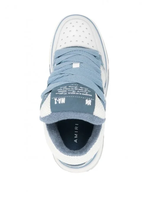 Sneakers AMIRI, MA-1 Blue AWFOSR1012WHITEBLUE - AWFOSR1012WHITEBLUE