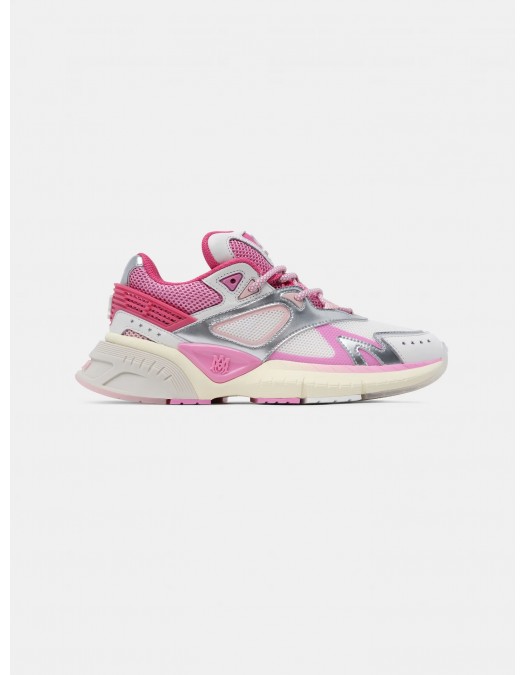 Sneakers AMIRI, MA, Runner, Fuchsia Pink - AWFOSR1027FUCHSIAPINKWHITESILVER