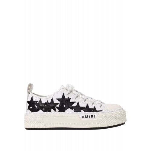 Sneakers AMIRI, Star Patch Low Top AWFOSR1035WHITEBLACK Sneakers AMIRI, Star Patch Low Top AWFOSR1035WHITEBLACK