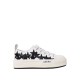 Sneakers AMIRI, Star Patch Low Top AWFOSR1035WHITEBLACK - AWFOSR1035WHITEBLACK