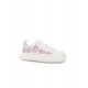 Sneakers AMIRI, Pink Star Patch, Low Top, White - AWFOSR1035WHITEPINK