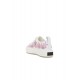 Sneakers AMIRI, Pink Star Patch, Low Top, White - AWFOSR1035WHITEPINK