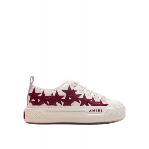 Sneakers AMIRI, Stars Court Low Top, Deep Red Sneakers AMIRI, Stars Court Low Top, Deep Red