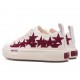 Sneakers AMIRI, Stars Court Low Top, Deep Red - AWFOSR1067DEEPRED