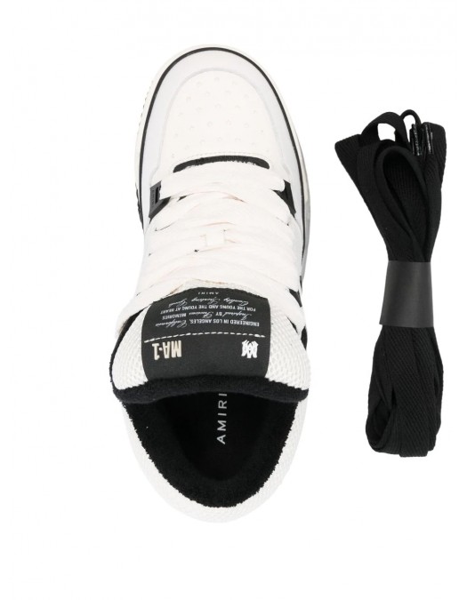 Sneakers AMIRI, MA-1, Mesh Insert, White - AWFOSR1080WHITEBLACK