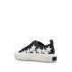 Sneakers AMIRI, Glitter Black Stars Court ,Low Top, White - AWFOSR1106BLACK