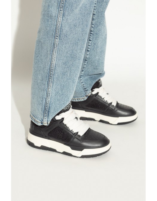 Sneakers AMIRI, MA-1, Leather, Lace Details, Women, Black - AWFOSR1119BLACK Sneakers AMIRI, MA-1, Leather, Lace Details, Women, Black - AWFOSR1119BLACK