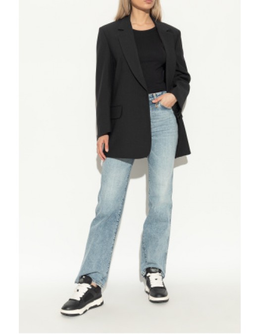 Sneakers AMIRI, MA-1, Leather, Lace Details, Women, Black - AWFOSR1119BLACK Sneakers AMIRI, MA-1, Leather, Lace Details, Women, Black - AWFOSR1119BLACK
