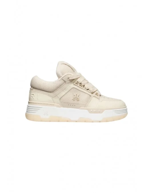 Sneakers AMIRI, Croc Debossed MA-1, Cream - AWFOSR1138ALABASTER