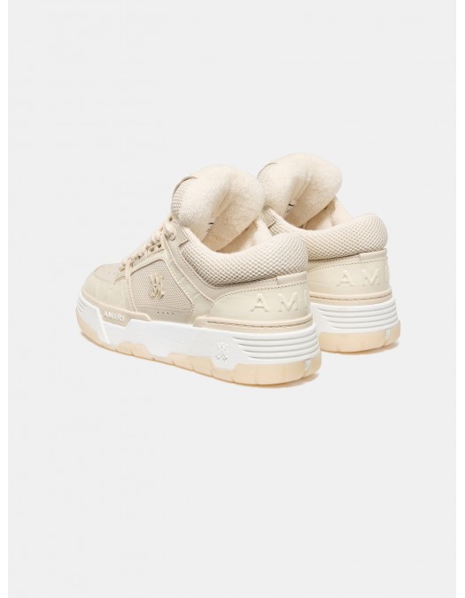 Sneakers AMIRI, Croc Debossed MA-1, Cream - AWFOSR1138ALABASTER