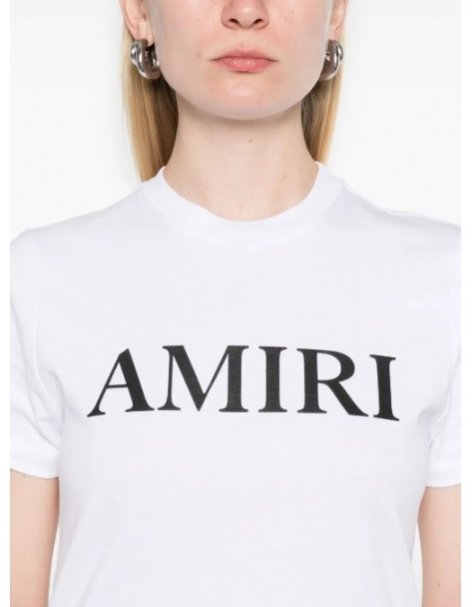 Tricou AMIRI, T-shirt Core Logo, White - AWJYTE1036100