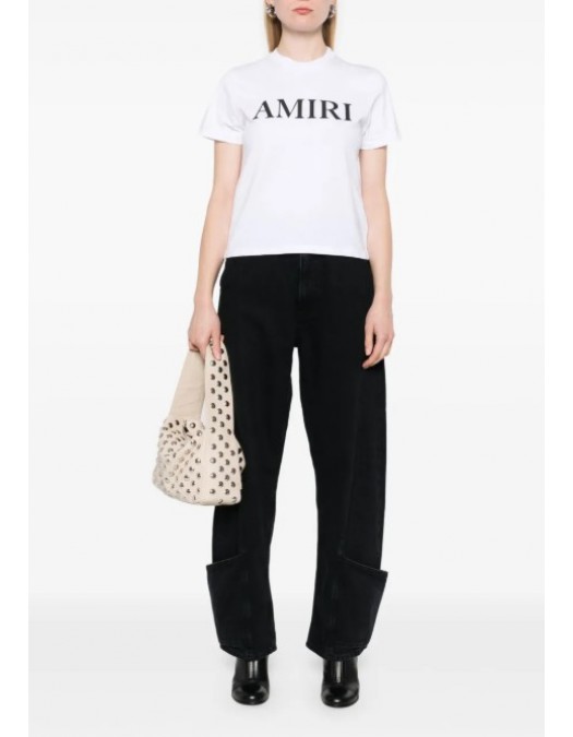 Tricou AMIRI, T-shirt Core Logo, White - AWJYTE1036100
