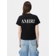 TRICOU AMIRI, MA Core Logo, Women, Black - AWJYTE1036BLACK