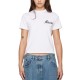 TRICOU AMIRI, Arts District, Logo Insert, Women, White - AWJYTE1055WHITE