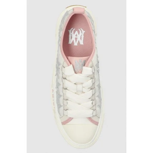 Sneakers AMIRI,  Cream "Metallic Stars Court Low" sports shoes