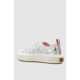 Sneakers AMIRI,  Cream "Metallic Stars Court Low" sports shoes - AWSNSN1010651