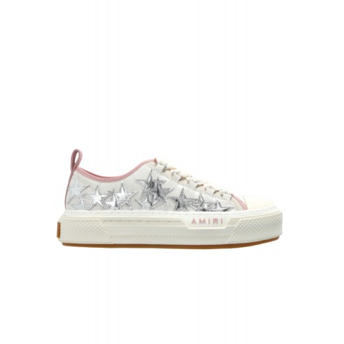 Sneakers AMIRI,  Cream "Metallic Stars Court Low" sports shoes