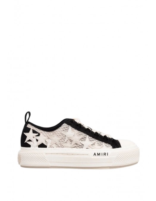 Sneakers AMIRI, Stars Court Low, Black and White - AWSNSN1045001