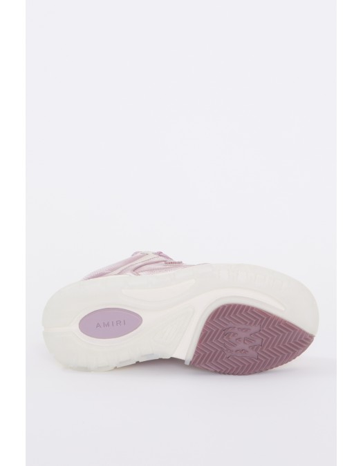 Sneakers AMIRI, pebbled low-top trainers, Pink - AWSNSN1046637