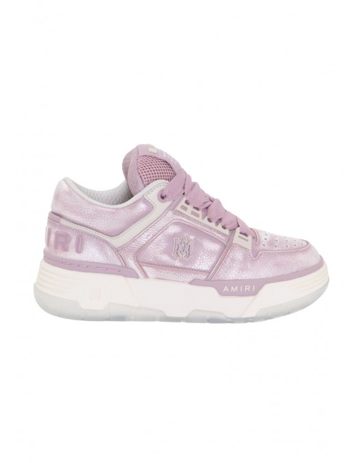 Sneakers AMIRI, pebbled low-top trainers, Pink - AWSNSN1046637