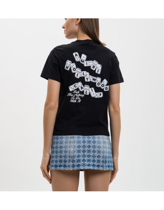 Tricou AMIRI, Black Domino T-shirt - AWTOJR1024001