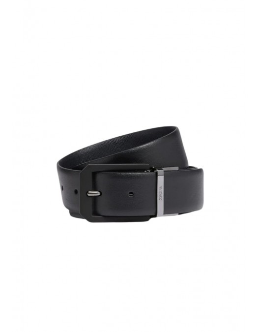 Curea Zegna, Leather Reversible, Black - B011JZLHVIMNER