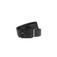 Curea Zegna, Leather Reversible, Black - B011JZLHVIMNER